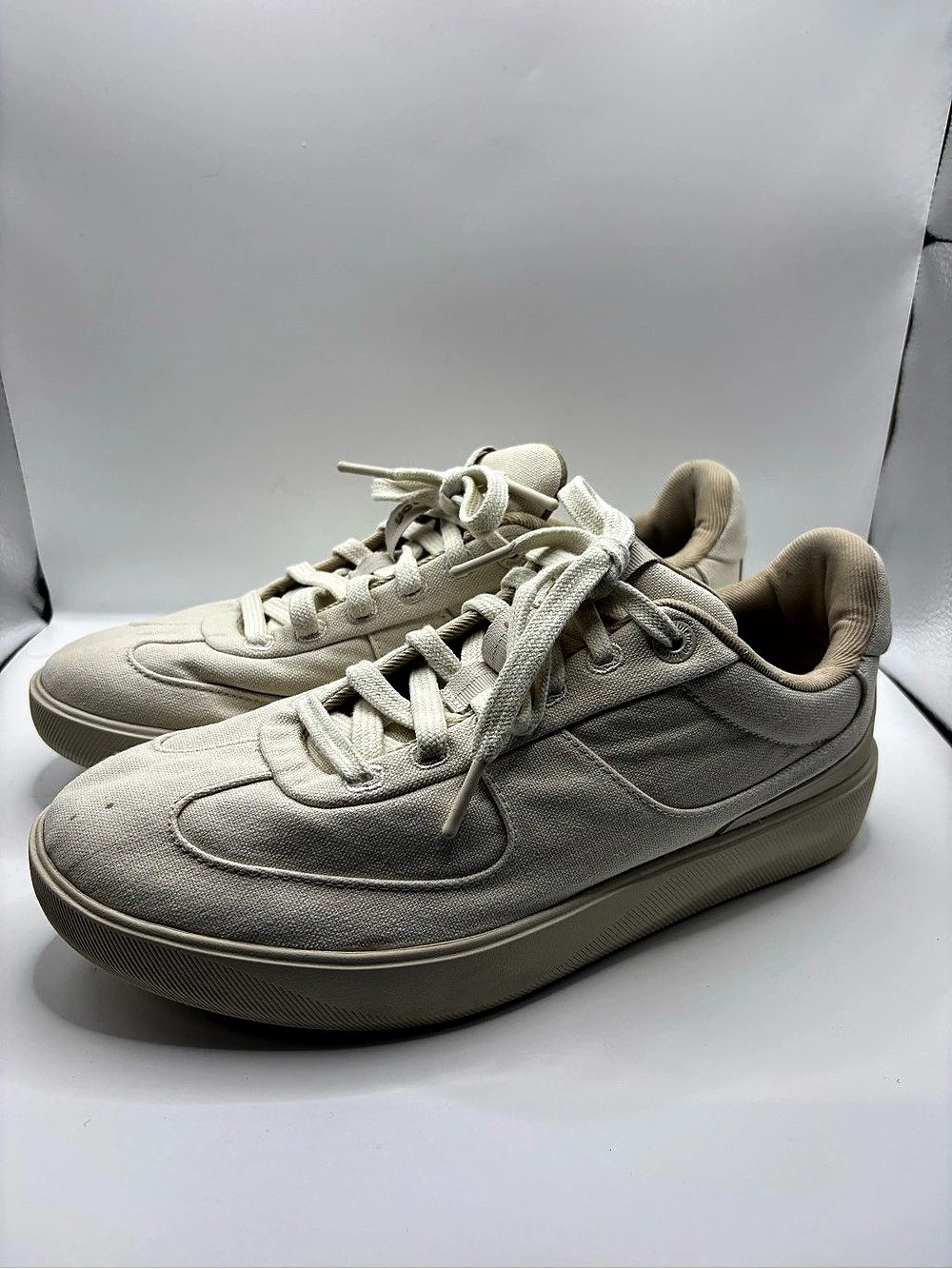 lululemon Cityverse Cotton Canvas Sneaker Women's Sneakers Cream US 8